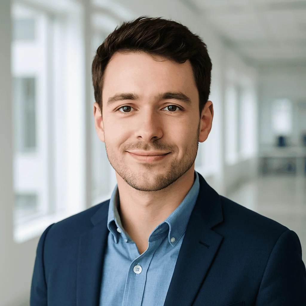 Startup headshot example